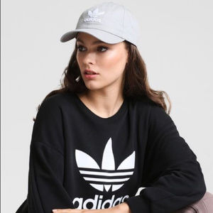 Grey adidas hat